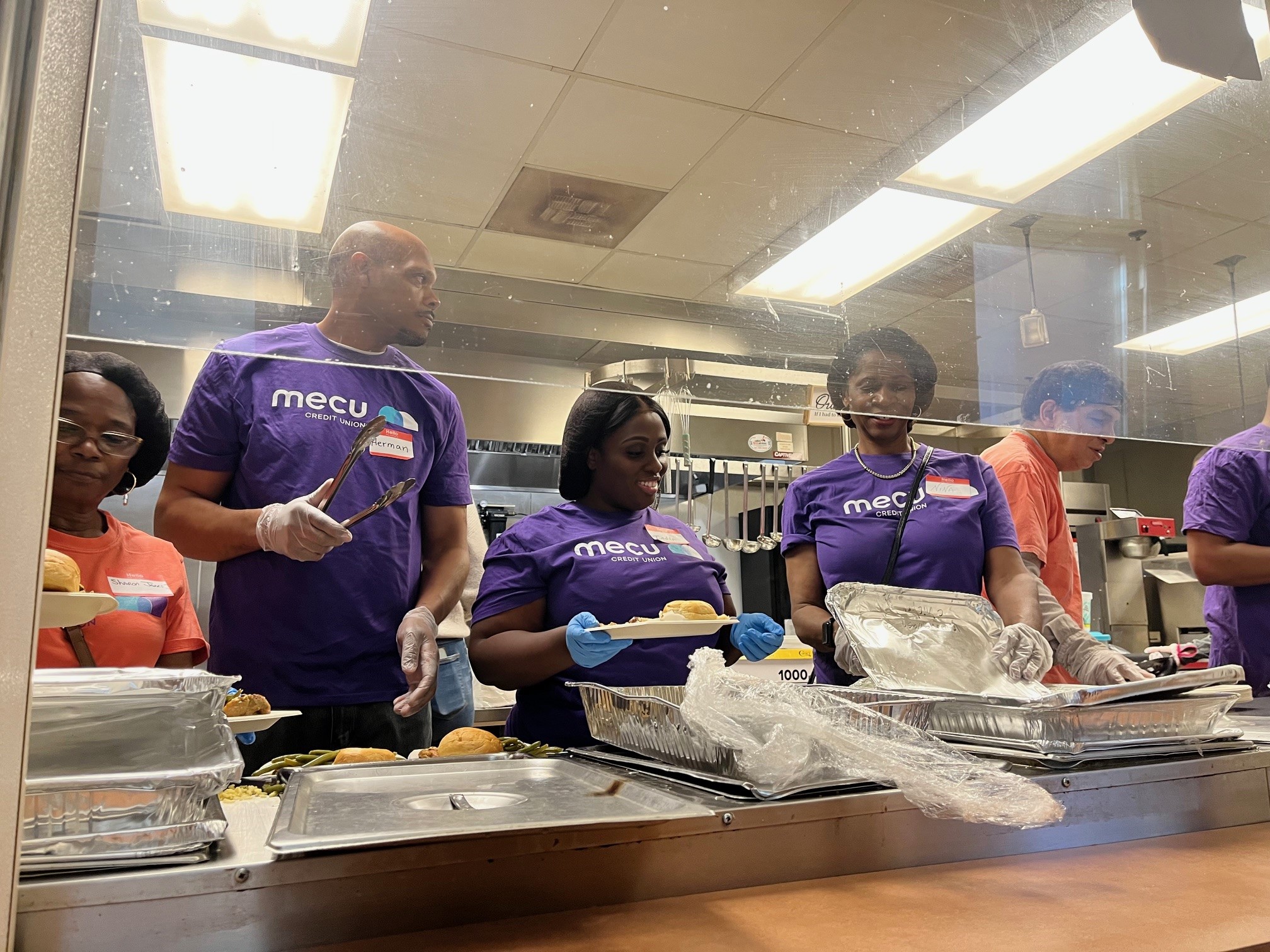 MECU food kitchen.