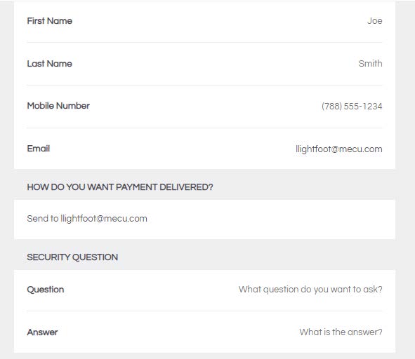 Person Information